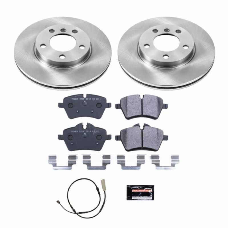 Power Stop 11-16 Mini Cooper Countryman Front Track Day Brake Kit Brake Kits - Performance Blank PowerStop