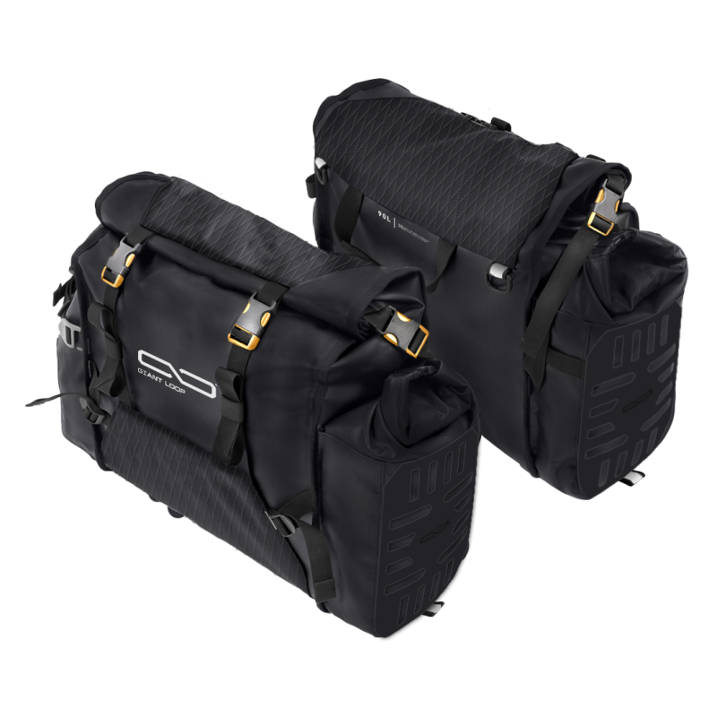 Giant Loop Round the World Panniers 90+L- Black Bags - Luggage & Travel Giant Loop