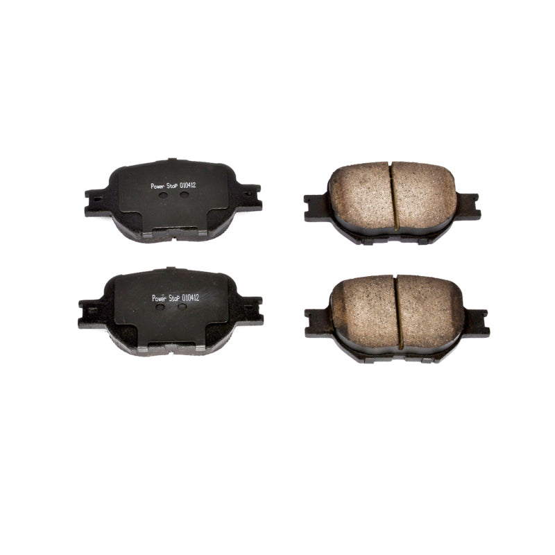 Power Stop 05-10 Scion tC Front Z16 Evolution Ceramic Brake Pads Brake Pads - OE PowerStop