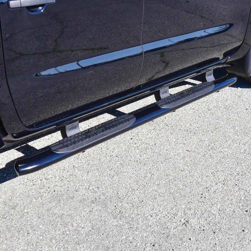 Westin 2022 Nissan Frontier Crew Cab PRO TRAXX 4 Oval Nerf Step Bars - Black Nerf Bars Westin