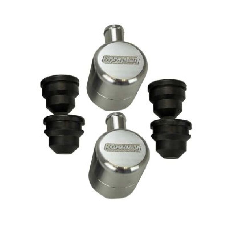 Moroso 1.22in Hole 5/8in Hose Billet Valve Cover Breather Valve Covers Moroso