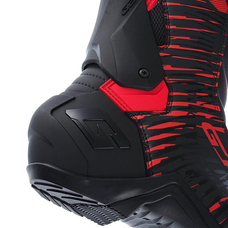Gaerne G.RX Boot Black/Red Size - 12 Motorcycle Boots Gaerne
