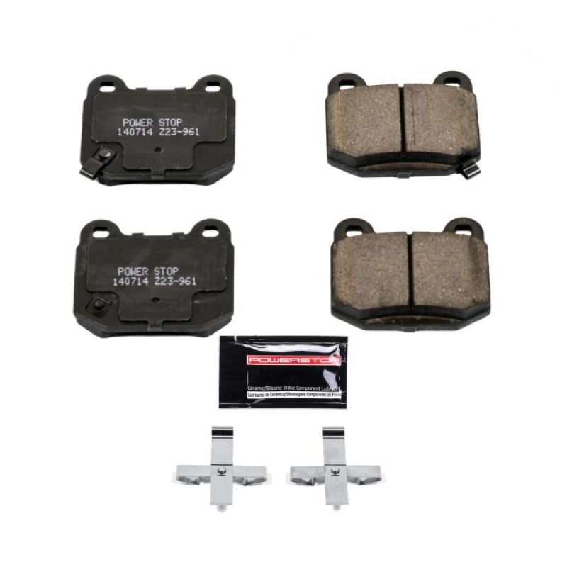 Power Stop 03-05 Infiniti G35 Rear Z23 Evolution Sport Brake Pads w/Hardware Brake Pads - Performance PowerStop