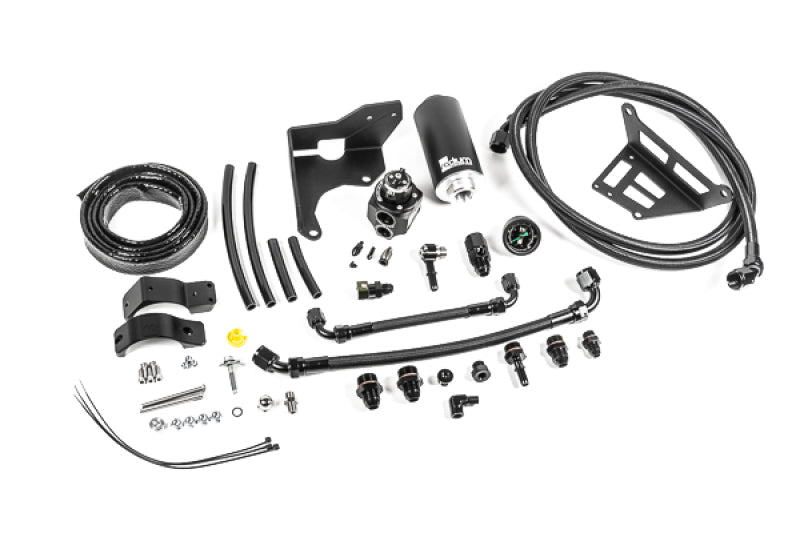 Radium Engineering 14-19 Chevrolet Corvette Fuel Hanger Plumbing Kit w/ MicroglassFilter Fuel Pump Hangers Radium Engineering
