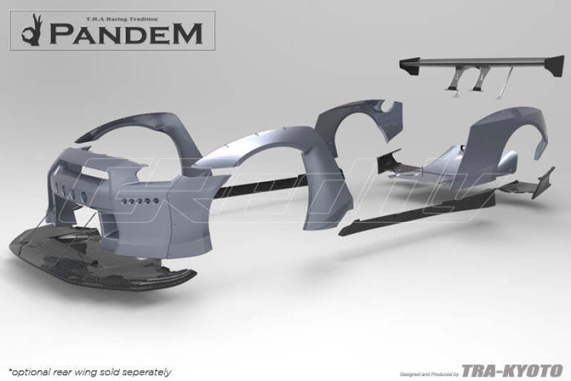 GReddy 09+ Nissan GT-R R35 Full Pandem Wide-Body Aero Kit w/o Wing Body Kits GReddy