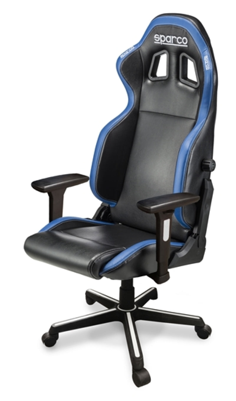Sparco Game Chair ICON BLK/BLU Race Seats SPARCO