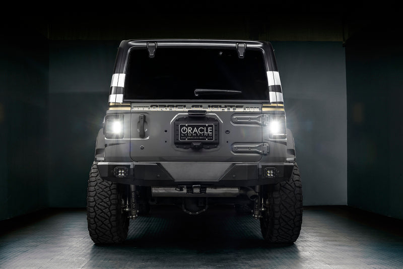 Oracle 2018+ Jeep Wrangler Rubicon/Sport LED Flush Mount Tail Light - Tinted Tail Lights ORACLE Lighting
