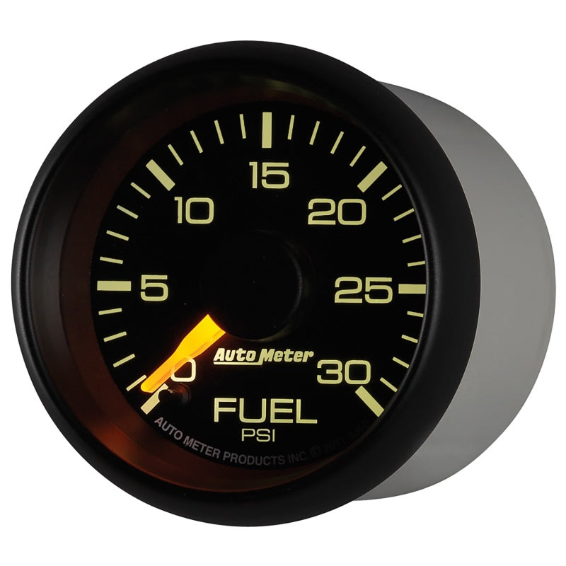 Autometer Factory Match Chevy 2-1/16in FSE 0-30 PSI Fuel Pressure Gauge Gauges AutoMeter