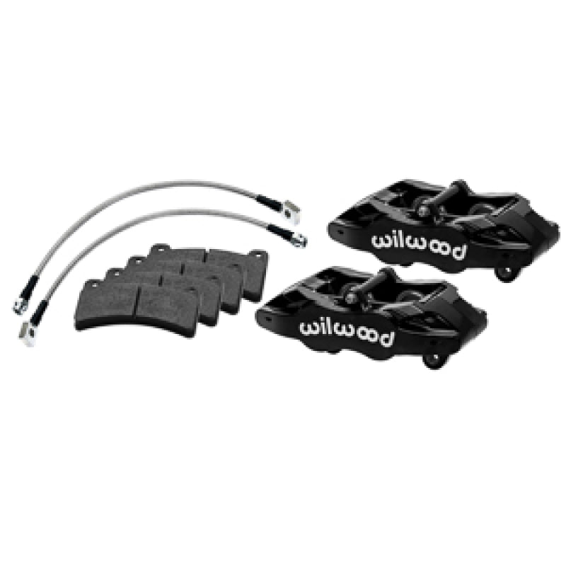 Wilwood 97-04 Corvette C5 All/05-13 C6 Base Models DPC56 Rear Caliper Kit - Black Big Brake Kits Wilwood