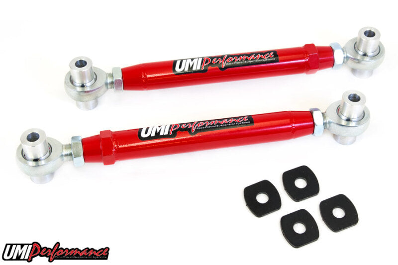 UMI Performance 08-09 Pontiac G8 10-14 Camaro Toe Rods CrMo Rod Ends Suspension Arms & Components UMI Performance