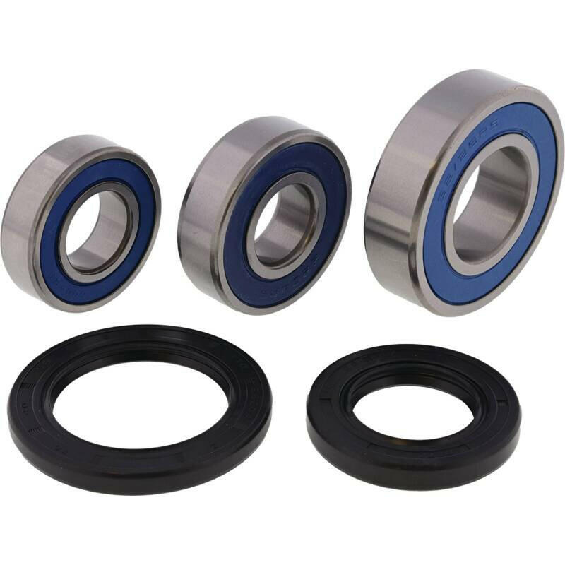 All Balls Racing 15-17 Yamaha FZ07 Wheel Bearing Kit Rear Wheel Bearings All Balls Racing