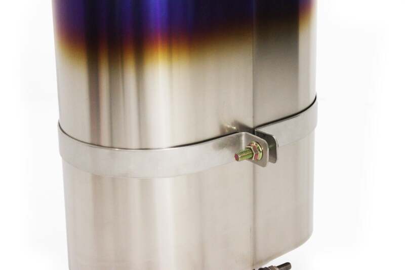 GReddy Universal 3.0in RS-Ti Oval Titanium Muffler Muffler GReddy
