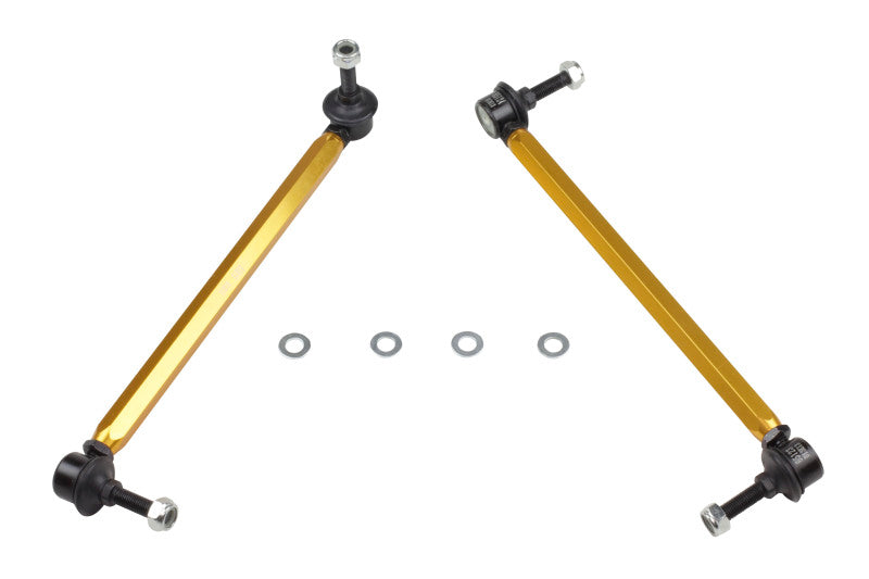 Whiteline 02-06 R53 & 06+ R56 Mini Cooper S Front Swaybar link kit-adjustable ball end links Sway Bar Endlinks Whiteline