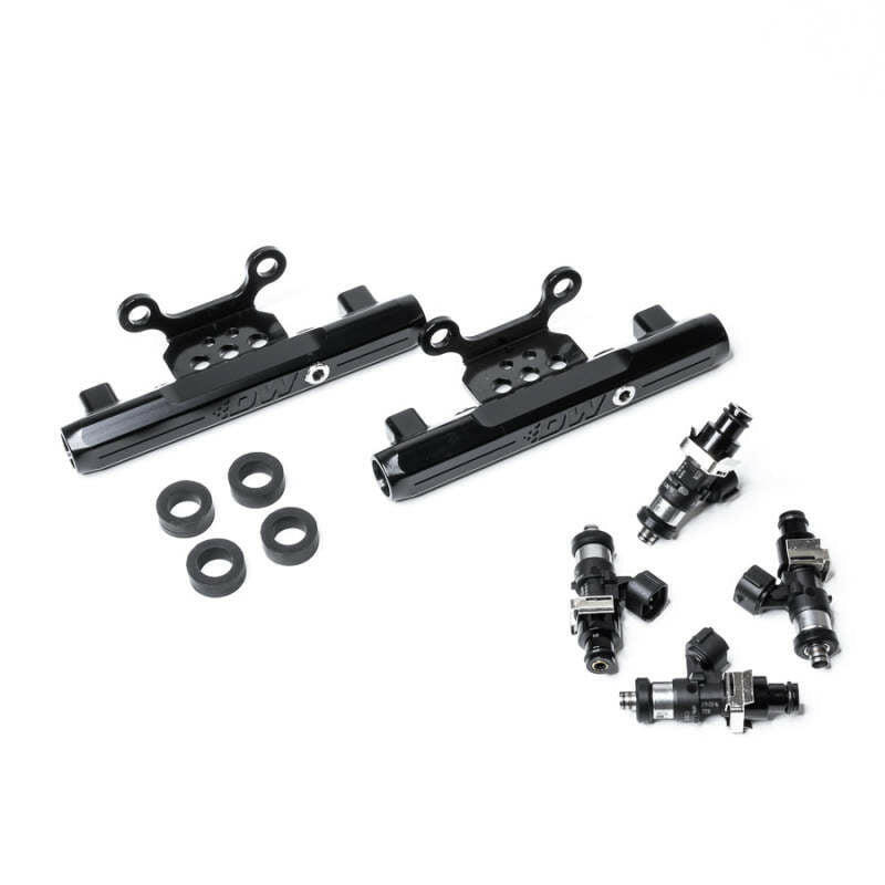 DeatschWerks 04-06 Subaru STI/LGT Side Feed to Top Feed Fuel Rail Conv Kit w/ 2200cc Injectors Fuel Rails DeatschWerks