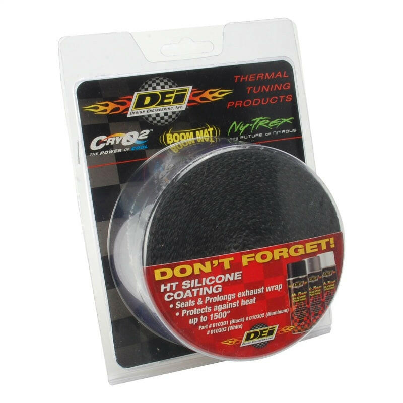 DEI Exhaust Wrap 2in x 25ft - Black Exhaust Wrap DEI