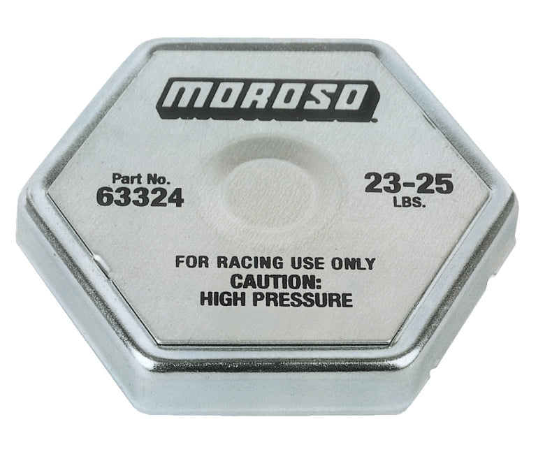Moroso Racing Radiator Cap - 23-25lbs Radiator Caps Moroso