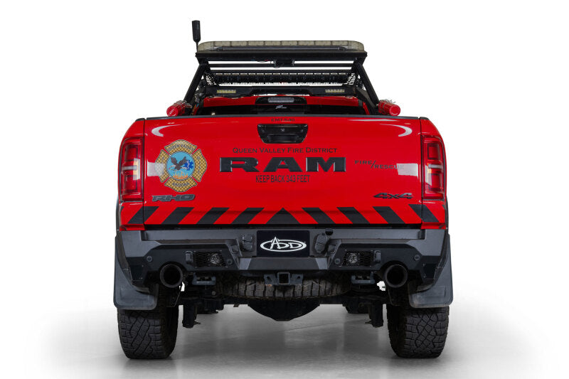 Addictive Desert Designs 2025 Ram RHO Stealth Fighter Rear Bumper Bumpers - Steel Addictive Desert Designs