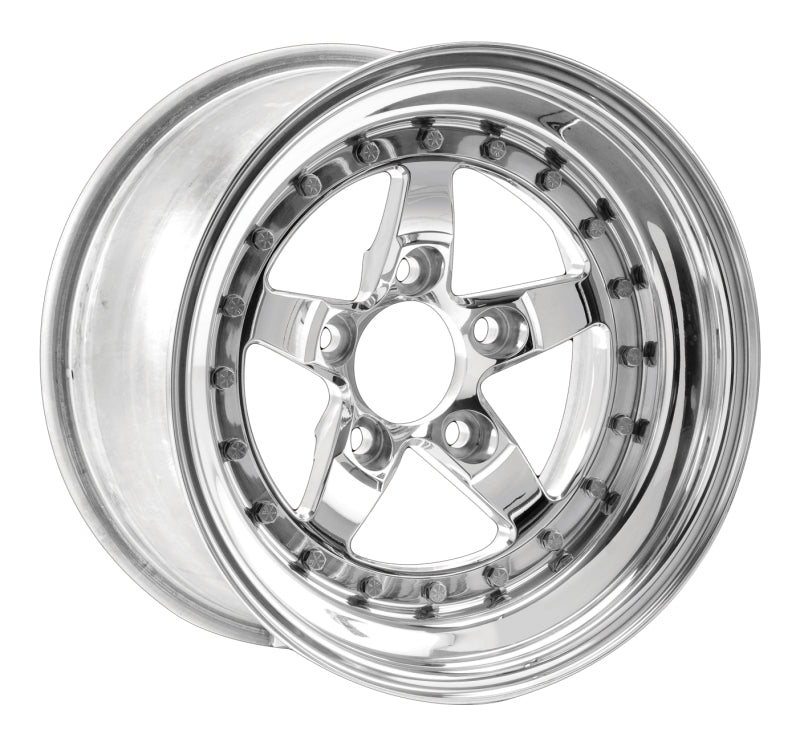 Weld Weldstar 15x10 / 5x4.75 BP / 7.5in. BS Polished Wheel - Non-Beadlock Wheels - Forged Weld