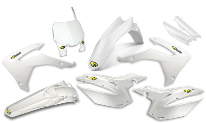 Cycra 14-17 Honda CRF250R Powerflow Full Body Kit - White Plastics Cycra