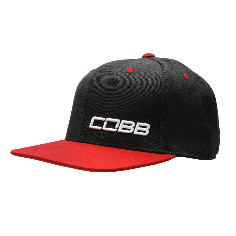Cobb Tuning Black/Red Snapback Cap Shirts COBB