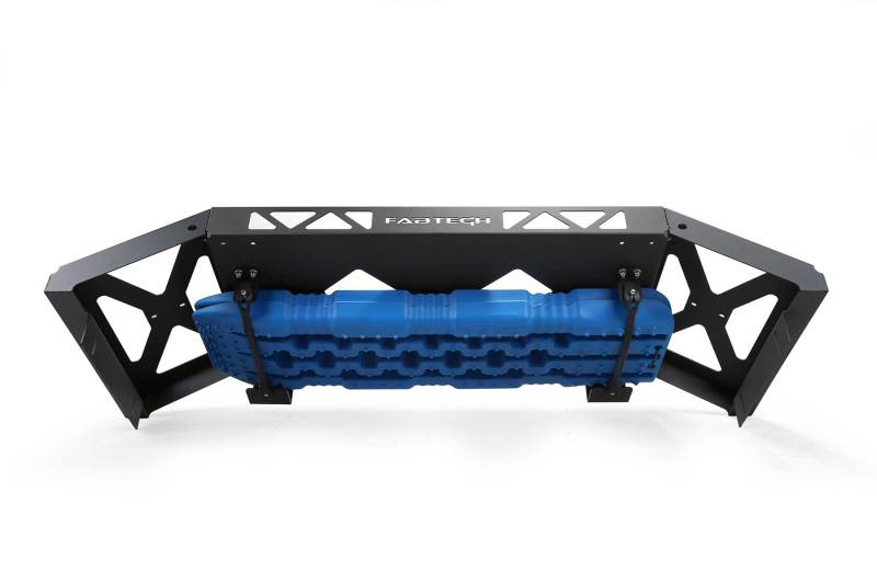 Fabtech 20-21 Jeep Gladiator 4WD Cargo Rack Traction Board Mount Kit Cargo Boxes & Bags Fabtech