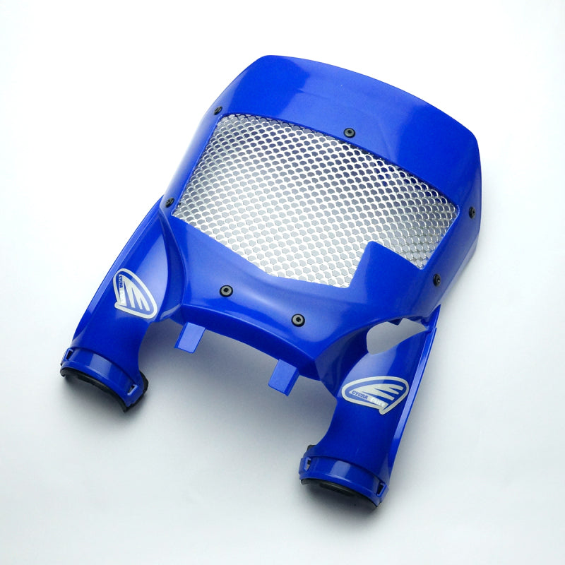 Cycra 24-25 Yamaha YZ250F/FX/ 23-25 YZ450F/FX Vented Stadium Plate - BLUE Plastics Cycra