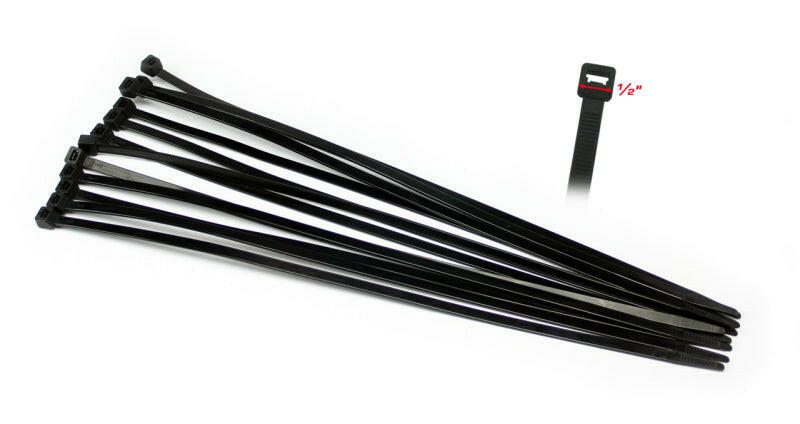 Cycra Replacement Zip Ties Speed Armor Skid Plate - Black Skid Plates Cycra