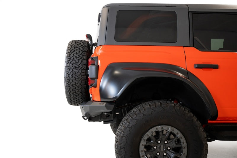 Addictive Desert Designs 22-23 Ford Bronco Raptor Rock Fighter Rear Bumper Bumpers - Steel Addictive Desert Designs