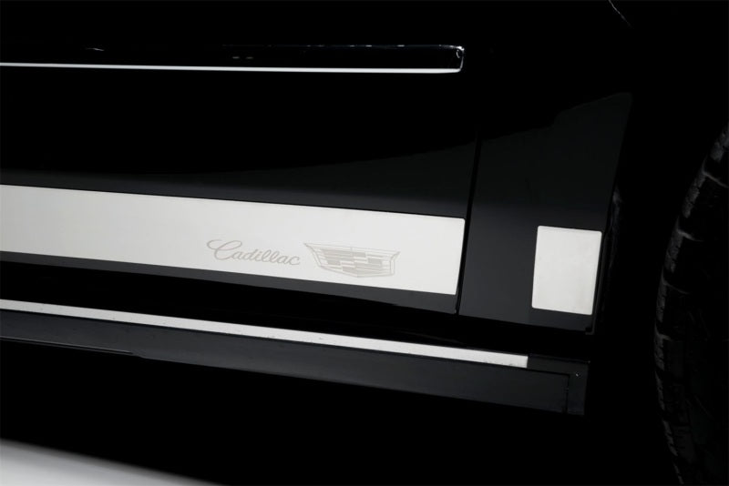 Putco 15-20 Cadillac Escalade - 10pcs - SS Rocker Panels Body Armor & Rock Rails Putco