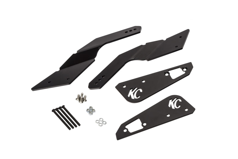 KC HiLiTES 17-19 Can-Am Maverick X3 Pro6 LED Mounting Bracket Set (Brackets Only) Light Mounts KC HiLiTES