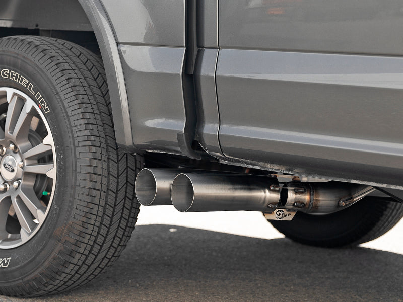 aFe Rebel Series DPF-Back Exhaust System Ford F-150 18-21 V6-3.0L (td) DPF Back aFe