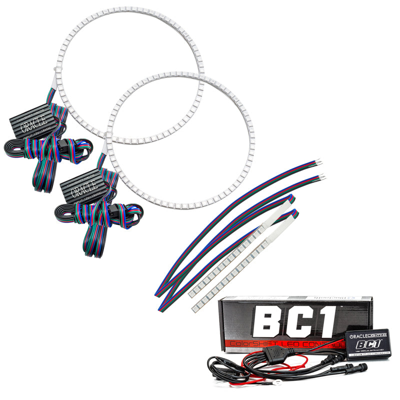 Oracle 21-22 Ford Bronco Headlight Halo Kit w/DRL Bar - Base Headlights -w/BC1 Controller Headlights ORACLE Lighting