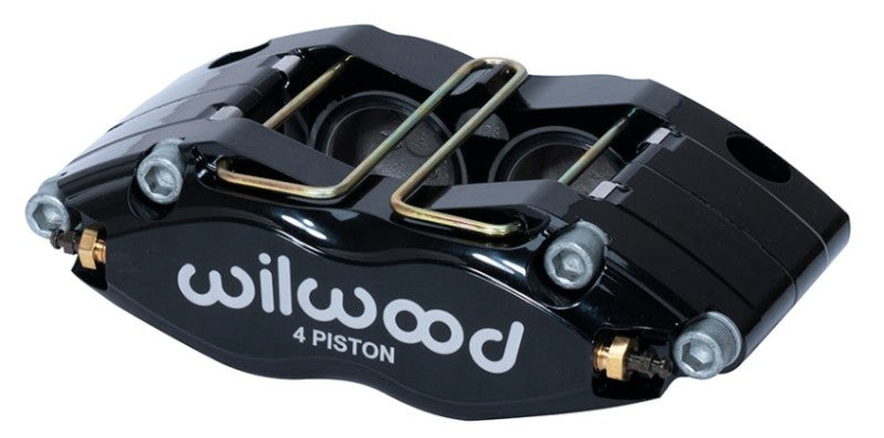 Wilwood Caliper- DPR-DS - Black 1.25in Piston .38/.500in Rotor - Dust Seal Brake Calipers - Perf Wilwood