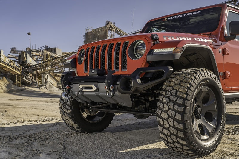 Rugged Ridge Venator Front Bumper 18-20 Jeep Wrangler JL/JT Bumpers - Steel Rugged Ridge