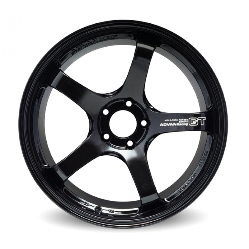 Advan GT Beyond 18x9.5 +29 5x114.3 Racing Titanium Black Wheel Wheels - Forged Advan