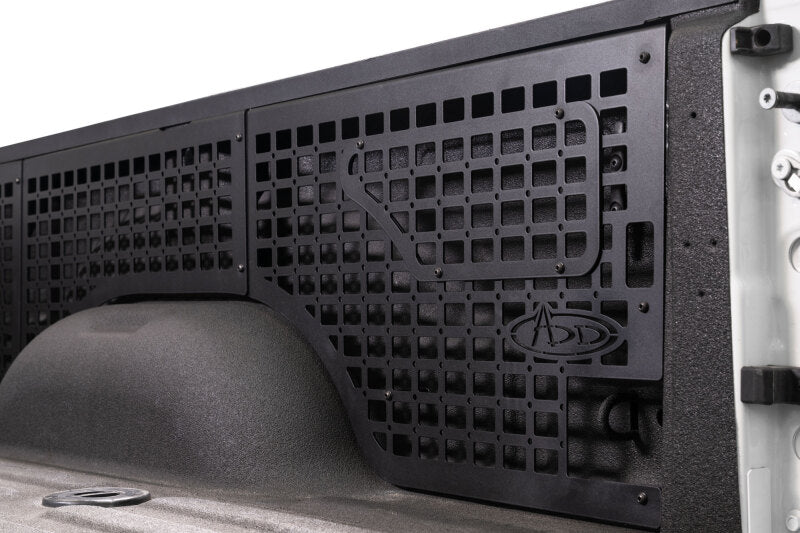Addictive Desert Designs 19-26 RAM 2500/3500 Bed Side Molle Panel - Passenger Exterior Trim Addictive Desert Designs
