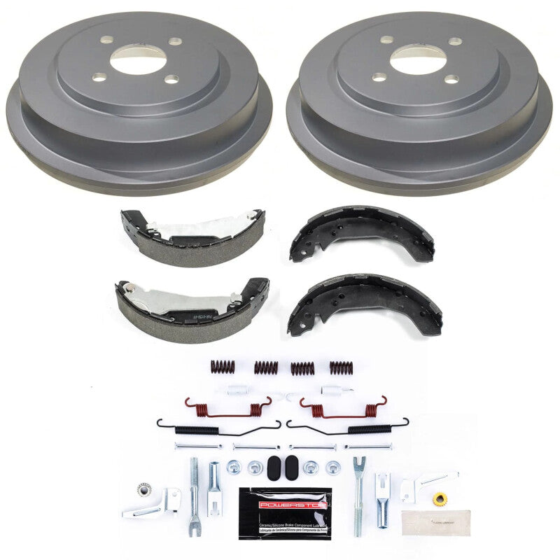 Power Stop 09-10 Chevrolet Cobalt Rear Autospecialty Drum Kit Brake Drums PowerStop