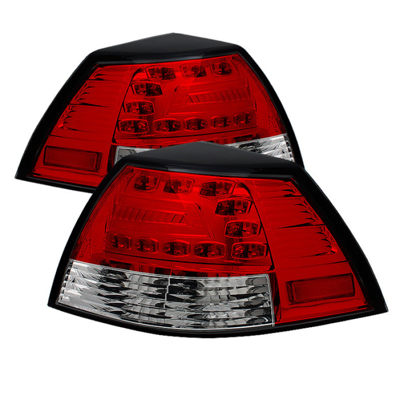 Spyder Pontiac G8 08-09 LED Tail Lights Red Clear ALT-YD-PG808-LED-RC Tail Lights SPYDER
