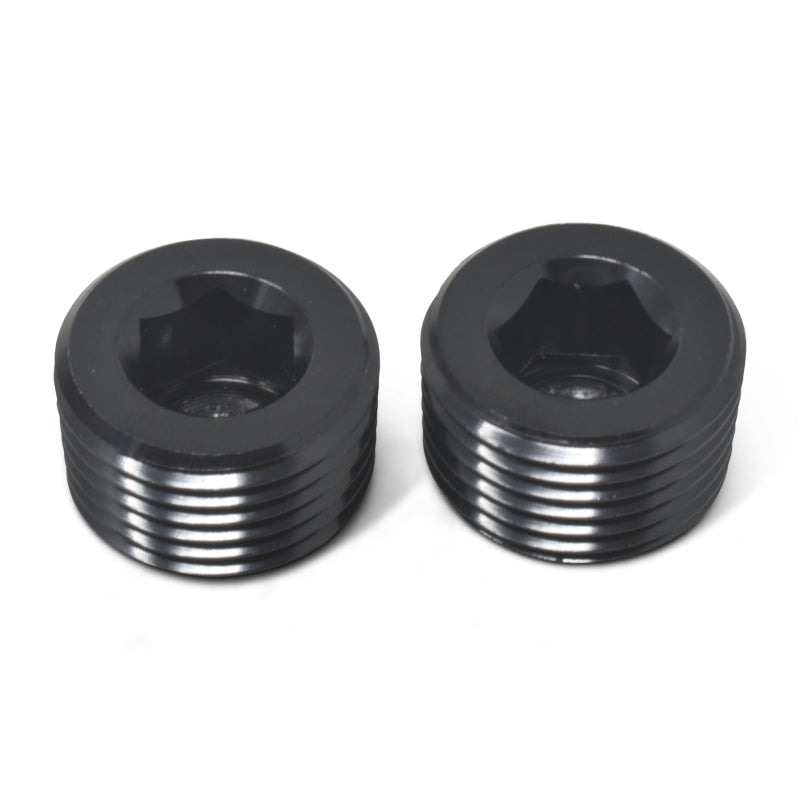 Russell Performance 1/4in Allen Socket Pipe Plug (Black) Fittings Russell