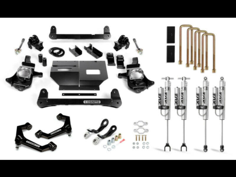 Cognito 11-19 Chevy/GMC Silverado/Sierra 2500/3500 HD 2WD/4WD 4in Perf Lift Kit w/ Fox PSRR 2.0 Lift Kits Cognito