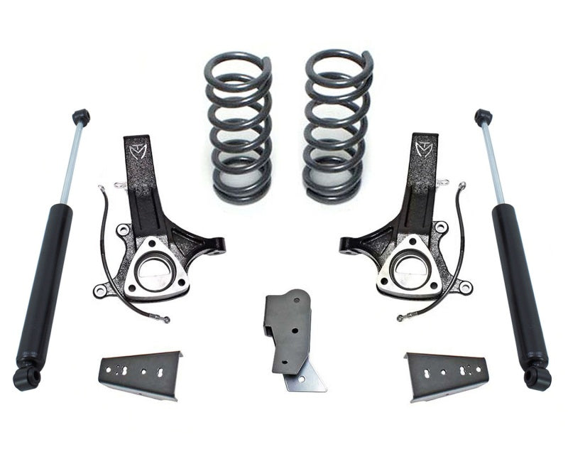 MaxTrac 09-18 RAM 1500 2WD 4.5in/3in MaxPro Spindle Lift Kit w/MaxTrac Shocks Steering Knuckles & Spindles Maxtrac