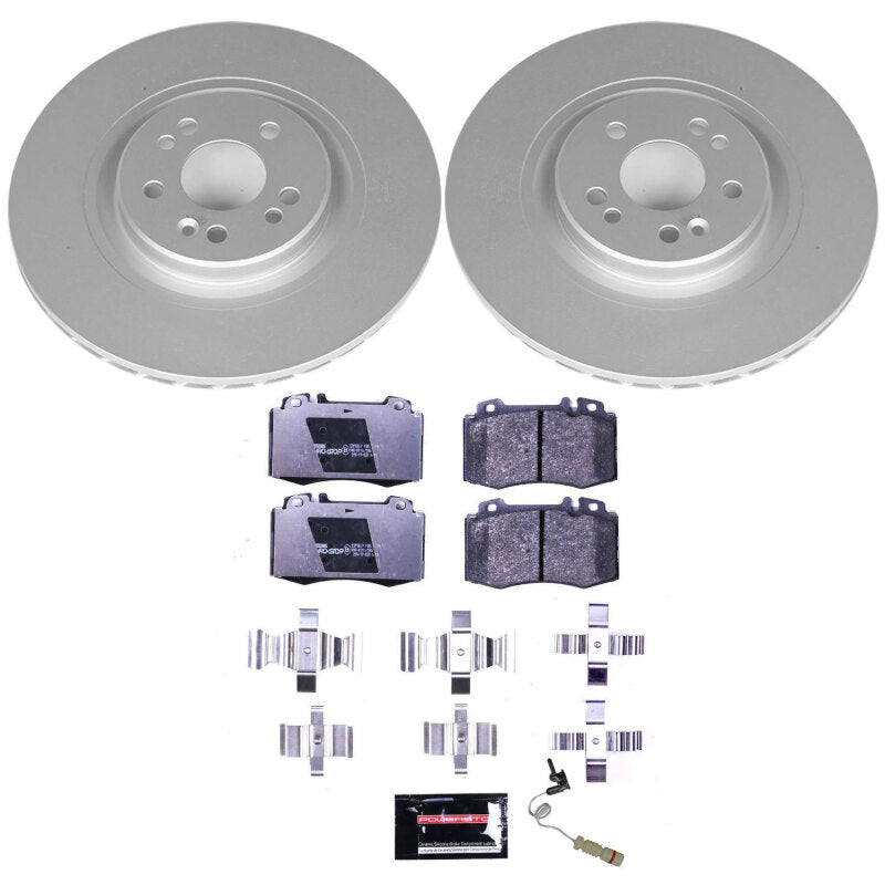 Power Stop 00-03 Mercedes-Benz ML55 AMG Front Euro-Stop Brake Kit Brake Kits - OE PowerStop