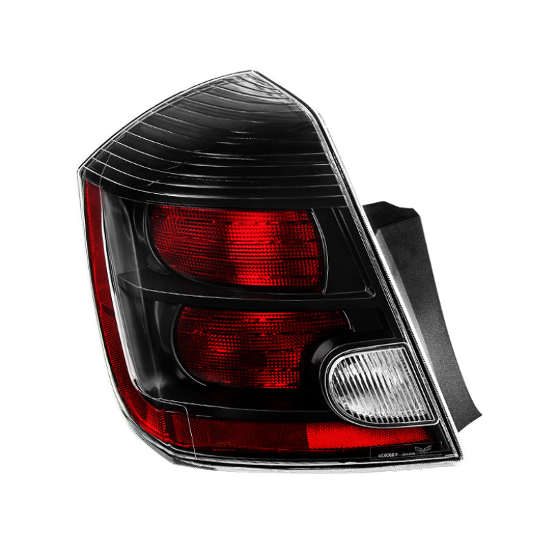 xTune Nissan Sentra Sr/Se-R 2010-2012 Driver Side Tail Lights - OEM Left ALT-JH-NS10-OE-BK-L Tail Lights SPYDER