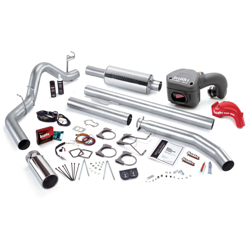 Banks Power 02 Dodge 5.9L 235Hp Std Cab PowerPack System - SS Single Exhaust w/ Chrome Tip Performance Packages Banks Power