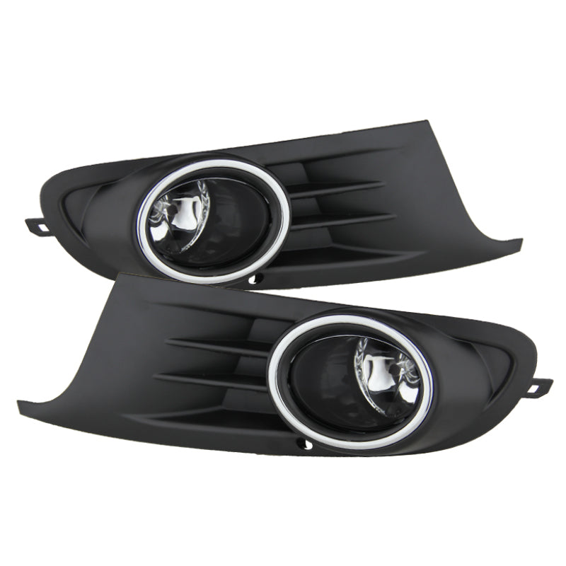 Spyder Volkswagen Golf TDI TSI OEM Style Fog Lights w/Switch Clear FL-VG2010-C Fog Lights SPYDER