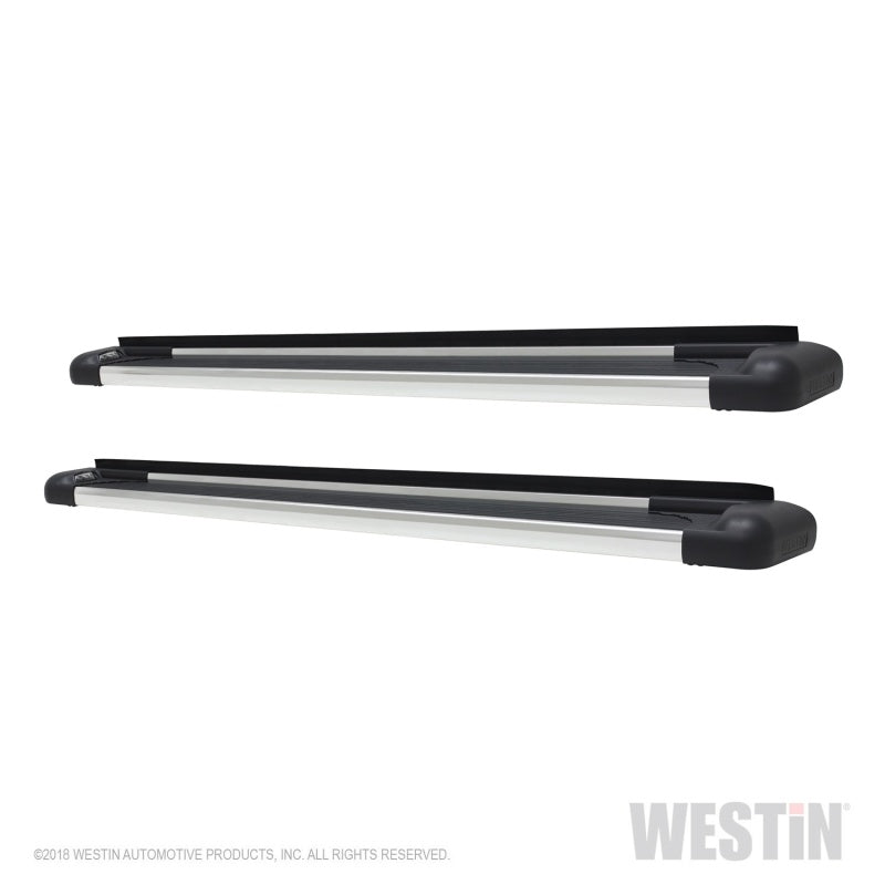 Westin SG6 Polished Aluminum Running Boards 74.25 in Running Boards Westin