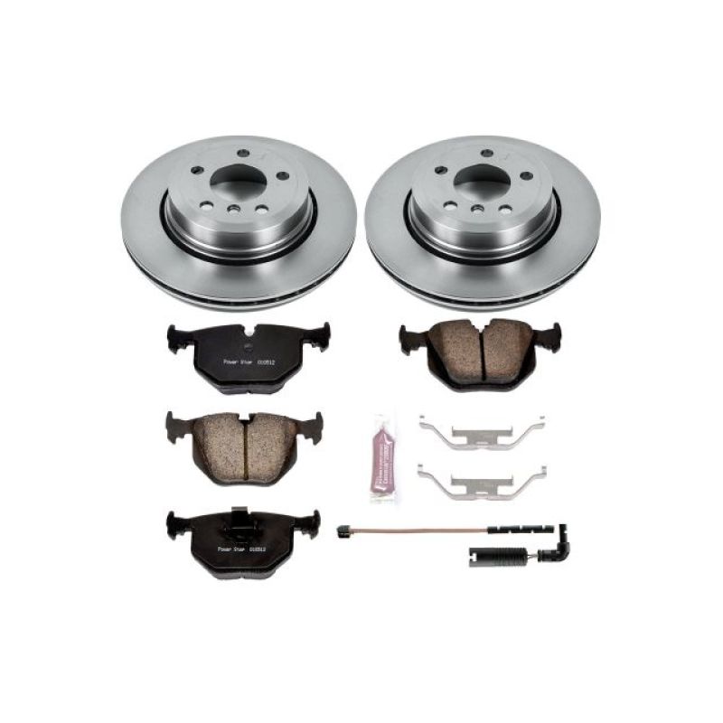 Power Stop 04-10 BMW X3 Rear Autospecialty Brake Kit Brake Kits - OE PowerStop
