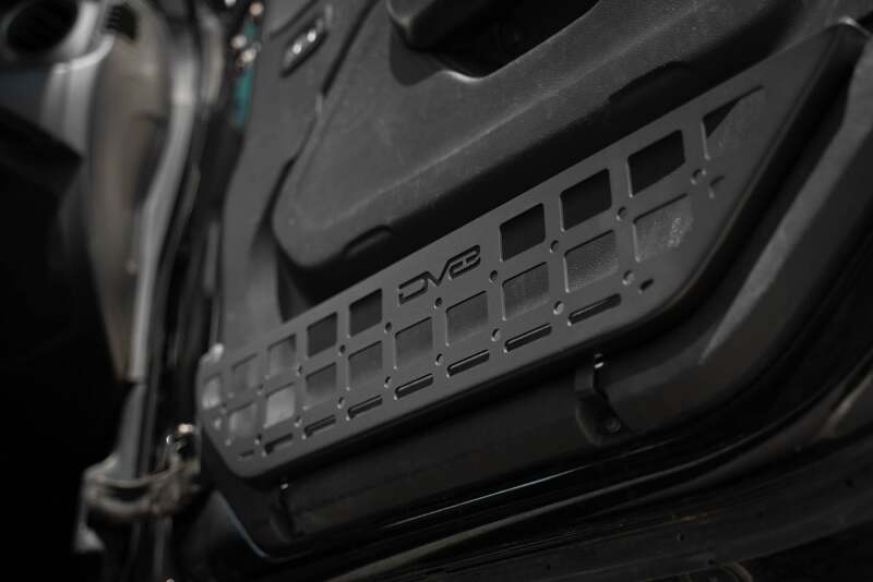DV8 Offroad 2018+ Jeep Wrangler JL/Gladiator JT Slim Front Door Molle Pockets Exterior Trim DV8 Offroad