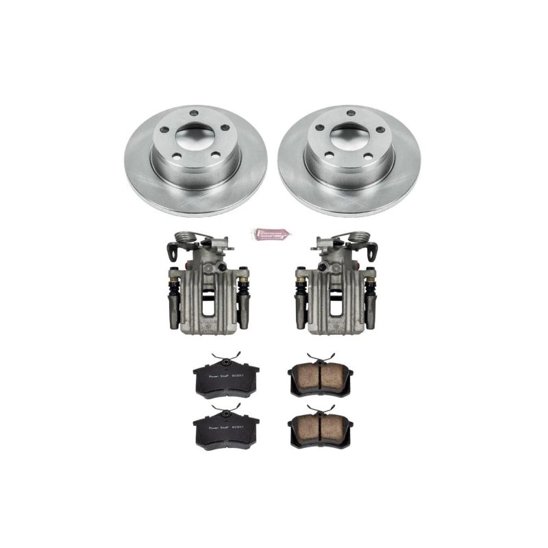 Power Stop 98-04 Audi A6 Quattro Rear Autospecialty Brake Kit w/Calipers Brake Kits - OE PowerStop
