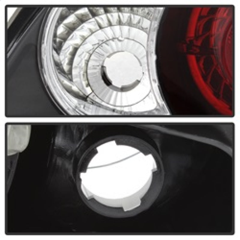 Spyder Acura RSX 02-04 Euro Style Tail Lights Black ALT-YD-ARSX02-BK Tail Lights SPYDER